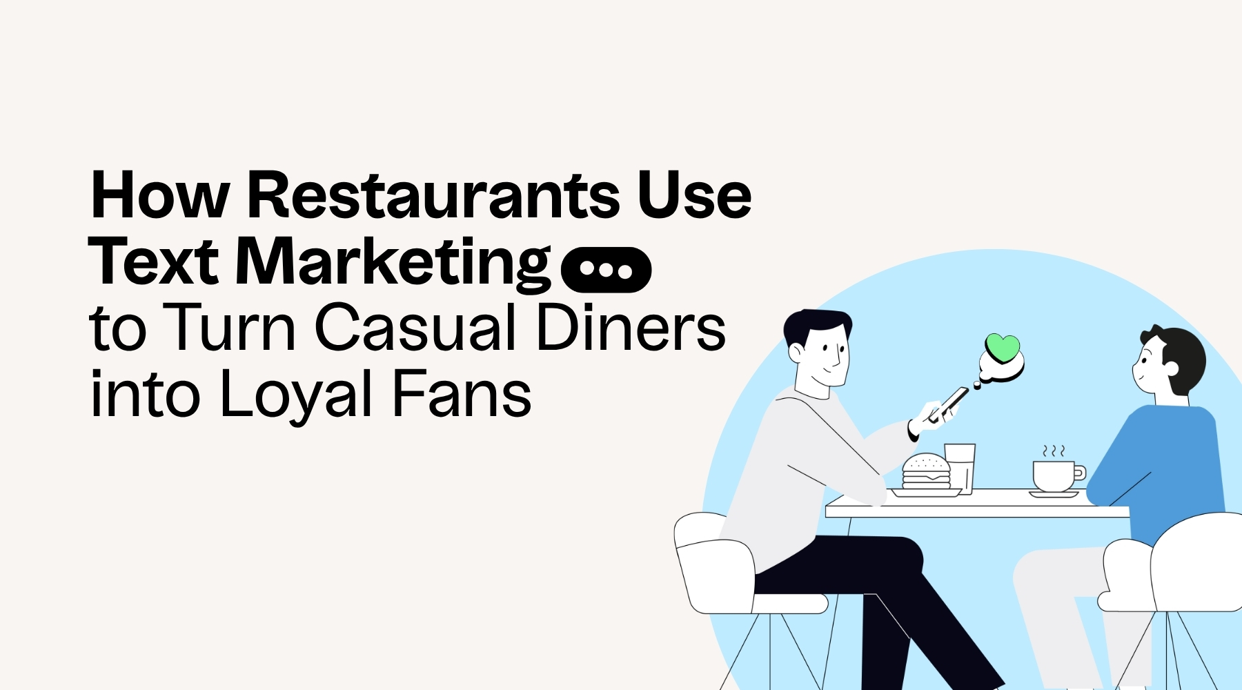 Restaurants win with texting blog image